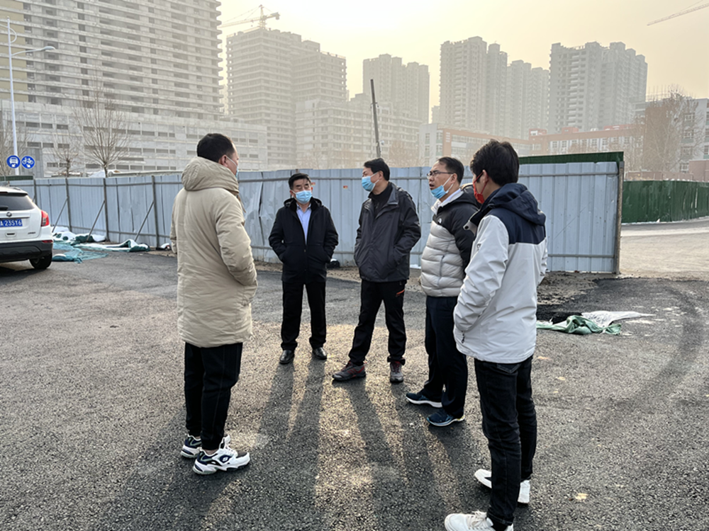 集团公司强化春节期间市政工程安全生产、常态化防疫等综合治理工作